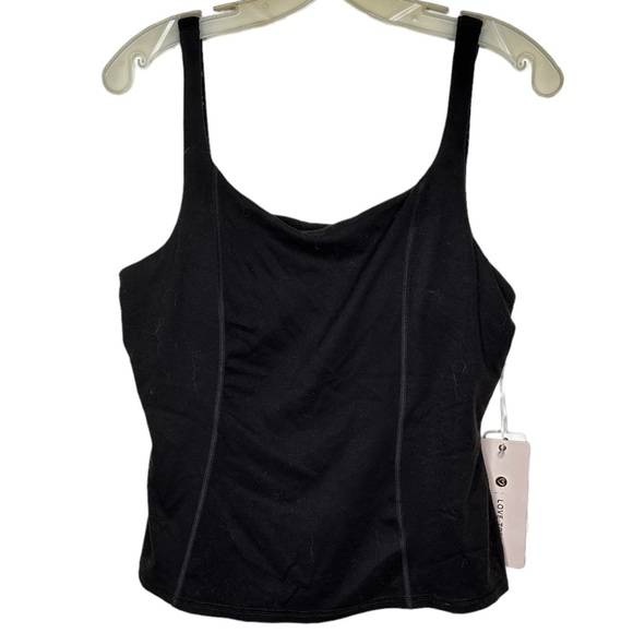 Love‎ Tree Black Workout Tank Top nwt - Picture 1 of 6